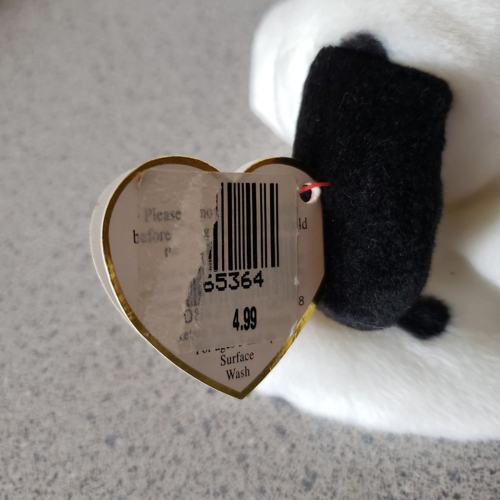 Ty Beanie Babies. Dotty the dalmatian. Style 4100 - Picture 4 of 9